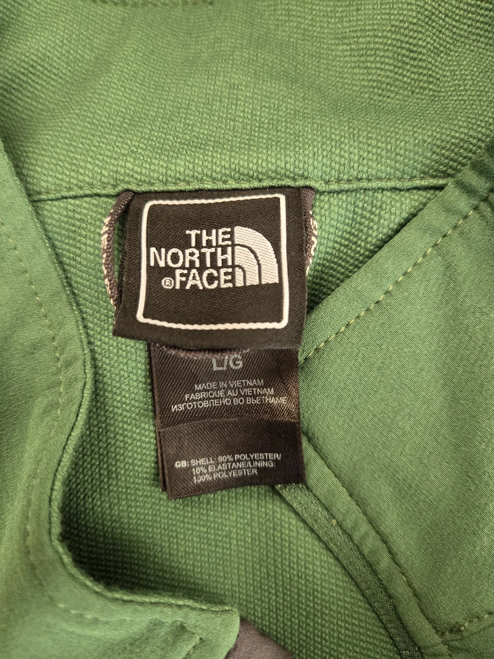 The North Face Men’s Green Softshell Jacket